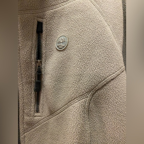 Timberland Full Zip Fleece Jacket - PolarTec Tan - Picture 3 of 7